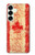 S1603 Canada Flag Old Vintage Hülle Schutzhülle Taschen für Samsung Galaxy S25 Plus