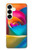 S1671 Rainbow Colorful Rose Hülle Schutzhülle Taschen für Samsung Galaxy S25 Plus