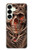 S1675 Skull Blood Tattoo Hülle Schutzhülle Taschen für Samsung Galaxy S25 Plus