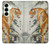 S1934 Chinese Tiger Painting Hülle Schutzhülle Taschen für Samsung Galaxy S25 Plus