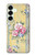 S2229 Vintage Flowers Hülle Schutzhülle Taschen für Samsung Galaxy S25 Plus