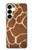 S2326 Giraffe Skin Hülle Schutzhülle Taschen für Samsung Galaxy S25 Plus