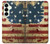 S2349 Old American Flag Hülle Schutzhülle Taschen für Samsung Galaxy S25 Plus