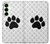 S2355 Paw Foot Print Hülle Schutzhülle Taschen für Samsung Galaxy S25 Plus