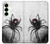 S2386 Black Widow Spider Hülle Schutzhülle Taschen für Samsung Galaxy S25 Plus