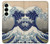 S2389 Hokusai The Great Wave off Kanagawa Hülle Schutzhülle Taschen für Samsung Galaxy S25 Plus