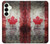 S2490 Canada Maple Leaf Flag Texture Hülle Schutzhülle Taschen für Samsung Galaxy S25 Plus