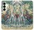 S2491 Hokusai Kirifuri Waterfall at Kurokami Hülle Schutzhülle Taschen für Samsung Galaxy S25 Plus