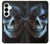 S2585 Evil Death Skull Pentagram Hülle Schutzhülle Taschen für Samsung Galaxy S25 Plus
