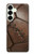S2661 Leather Soccer Football Graphic Hülle Schutzhülle Taschen für Samsung Galaxy S25 Plus