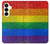 S2683 Rainbow LGBT Pride Flag Hülle Schutzhülle Taschen für Samsung Galaxy S25 Plus