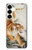 S2751 Chinese Tiger Brush Painting Hülle Schutzhülle Taschen für Samsung Galaxy S25 Plus