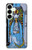 S2764 High Priestess Tarot Card Hülle Schutzhülle Taschen für Samsung Galaxy S25 Plus