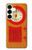 S2780 Vintage Orange Bakelite Radio Hülle Schutzhülle Taschen für Samsung Galaxy S25 Plus