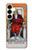 S2808 Tarot Card The Emperor Hülle Schutzhülle Taschen für Samsung Galaxy S25 Plus