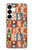 S2854 Cute Xmas Pattern Hülle Schutzhülle Taschen für Samsung Galaxy S25 Plus