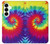 S2884 Tie Dye Swirl Color Hülle Schutzhülle Taschen für Samsung Galaxy S25 Plus