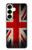 S2894 Vintage British Flag Hülle Schutzhülle Taschen für Samsung Galaxy S25 Plus