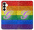 S2899 Rainbow LGBT Gay Pride Flag Hülle Schutzhülle Taschen für Samsung Galaxy S25 Plus