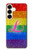 S2900 Rainbow LGBT Lesbian Pride Flag Hülle Schutzhülle Taschen für Samsung Galaxy S25 Plus