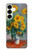 S2937 Claude Monet Bouquet of Sunflowers Hülle Schutzhülle Taschen für Samsung Galaxy S25 Plus