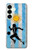 S2977 Argentina Football Soccer Hülle Schutzhülle Taschen für Samsung Galaxy S25 Plus