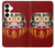 S3023 Japan Good Luck Daruma Doll Hülle Schutzhülle Taschen für Samsung Galaxy S25 Plus