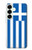S3102 Flag of Greece Hülle Schutzhülle Taschen für Samsung Galaxy S25 Plus