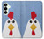 S3254 Chicken Cartoon Hülle Schutzhülle Taschen für Samsung Galaxy S25 Plus