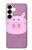 S3269 Pig Cartoon Hülle Schutzhülle Taschen für Samsung Galaxy S25 Plus
