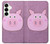 S3269 Pig Cartoon Hülle Schutzhülle Taschen für Samsung Galaxy S25 Plus
