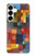 S3341 Paul Klee Raumarchitekturen Hülle Schutzhülle Taschen für Samsung Galaxy S25 Plus