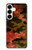 S3393 Camouflage Blood Splatter Hülle Schutzhülle Taschen für Samsung Galaxy S25 Plus