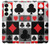 S3463 Poker Card Suit Hülle Schutzhülle Taschen für Samsung Galaxy S25 Plus