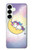 S3485 Cute Unicorn Sleep Hülle Schutzhülle Taschen für Samsung Galaxy S25 Plus