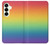 S3698 LGBT Gradient Pride Flag Hülle Schutzhülle Taschen für Samsung Galaxy S25 Plus