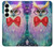 S3934 Fantasy Nerd Owl Hülle Schutzhülle Taschen für Samsung Galaxy S25 Plus