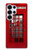 S0058 British Red Telephone Box Hülle Schutzhülle Taschen für Samsung Galaxy S25 Ultra