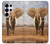 S0310 African Elephant Hülle Schutzhülle Taschen für Samsung Galaxy S25 Ultra