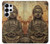 S0344 Buddha Rock Carving Hülle Schutzhülle Taschen für Samsung Galaxy S25 Ultra