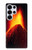 S0745 Volcano Lava Hülle Schutzhülle Taschen für Samsung Galaxy S25 Ultra