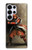 S0796 Japan Red Samurai Hülle Schutzhülle Taschen für Samsung Galaxy S25 Ultra