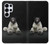 S0878 Black Bear Hülle Schutzhülle Taschen für Samsung Galaxy S25 Ultra