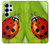 S0892 Ladybug Hülle Schutzhülle Taschen für Samsung Galaxy S25 Ultra