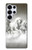 S0933 White Horses Hülle Schutzhülle Taschen für Samsung Galaxy S25 Ultra