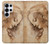 S1045 Leonardo da Vinci Woman's Head Hülle Schutzhülle Taschen für Samsung Galaxy S25 Ultra