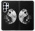 S1372 Moon Yin-Yang Hülle Schutzhülle Taschen für Samsung Galaxy S25 Ultra