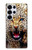 S1932 Blue Eyed Leopard Hülle Schutzhülle Taschen für Samsung Galaxy S25 Ultra