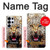 S1932 Blue Eyed Leopard Hülle Schutzhülle Taschen für Samsung Galaxy S25 Ultra