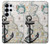 S1962 Nautical Chart Hülle Schutzhülle Taschen für Samsung Galaxy S25 Ultra